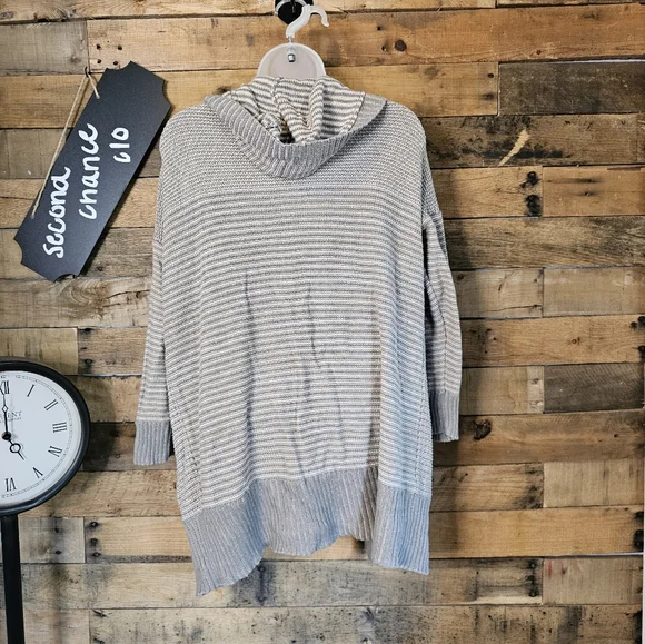 SALE- Sonoma women's open knitted hooded cardigan sweater size xl - Picture 9 of 12